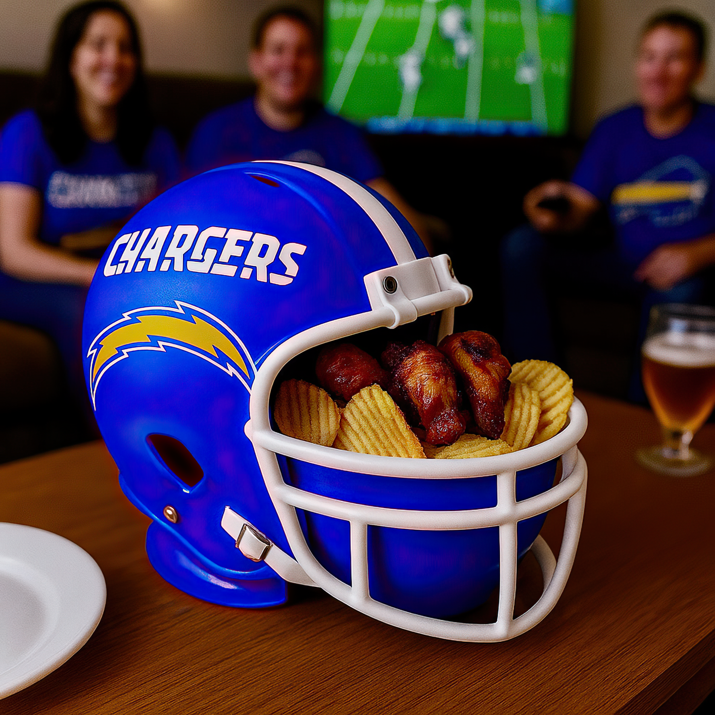 Premium NFL LAC Legacy Football Helmet Snack Bowl V1 NMD TTV