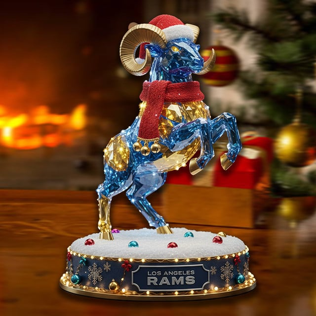 Premium NFL LAR Combo Crystal Christmas Gifts V1 NMD 201025 TTV