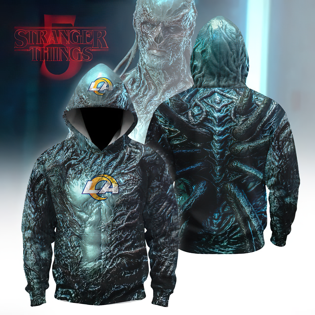 Premium NFL LAR x STT Crossover Hoodie V1 NMD TTV