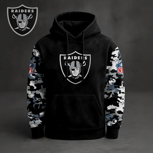 Premium NFL LV Camo Arm Pullover Hoodie V1 NMD NHM