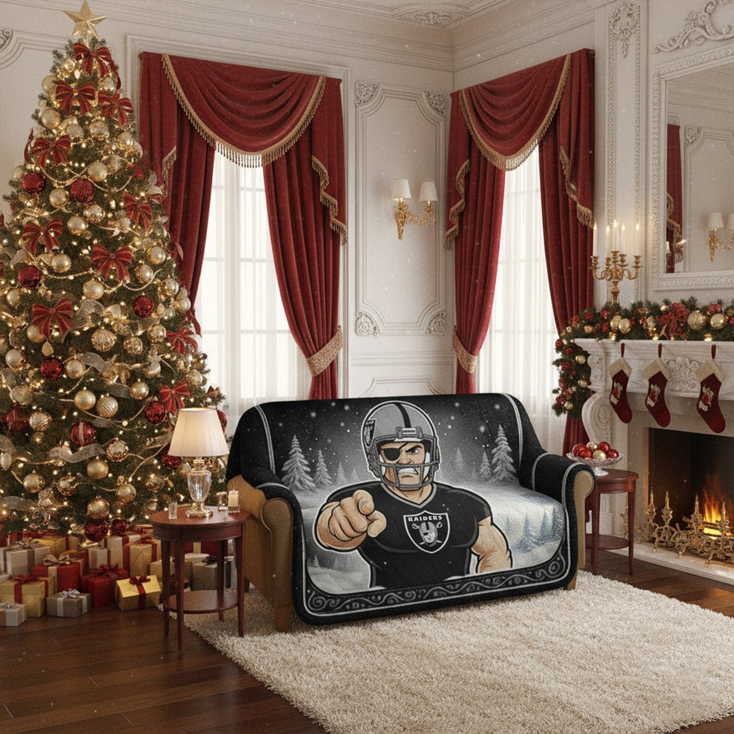 Premium NFL LV Fleece Blanket V2 NMD NHM