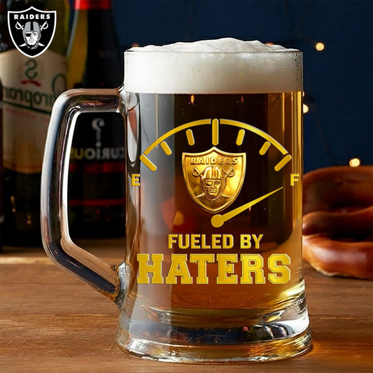 Premium NFL LV Fueled By Haters Beer Glasses V1 NMD 031125 TTV