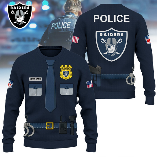 Premium NFL LV Police Office Costume Shirt V1 NMD TTV