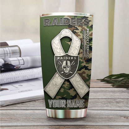 Premium NFL LV Proudly Served Tumbler V1 NMD TTV