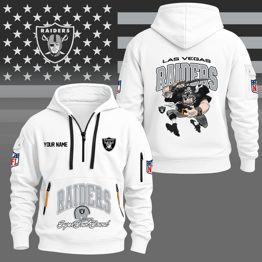 Premium NFL LV Super Bowl Hoodie Half Zipper V1 NMD TTV