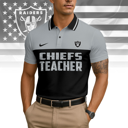 Premium NFL LV Teacher Appreciation Polo Shirt V15 NMD TTV