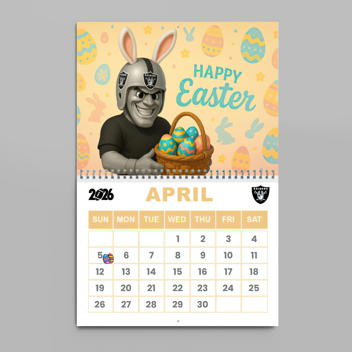 Premium NFL LV Wall Calendar 2026 V1 NMD TTV