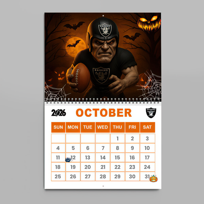 Premium NFL LV Wall Calendar 2026 V1 NMD TTV