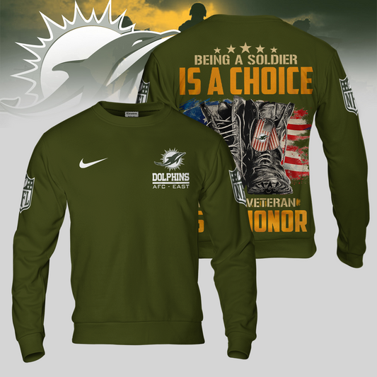 Premium NFL MIA Army Veteran Shirt V1 NMD 221025 TTV