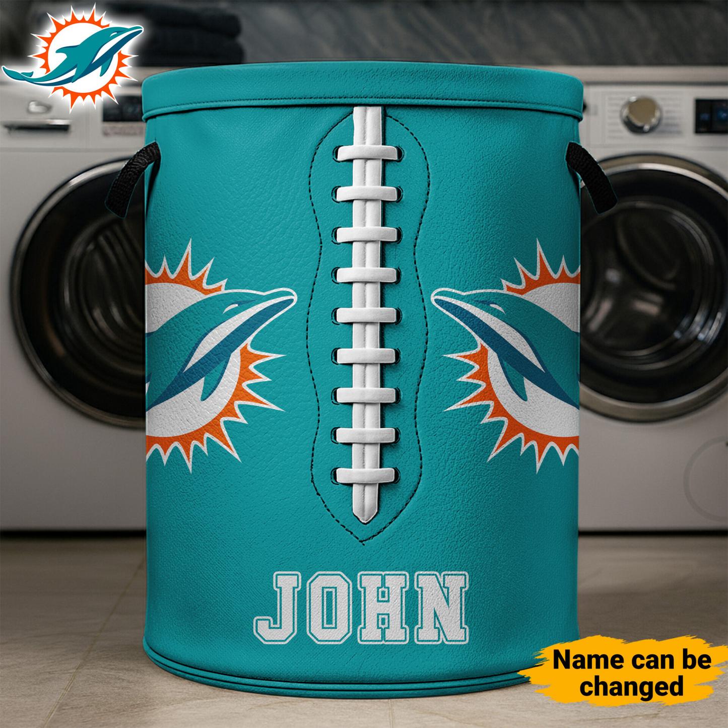 Premium NFL MIA Clothes Hamper HI V1 NMD TTV