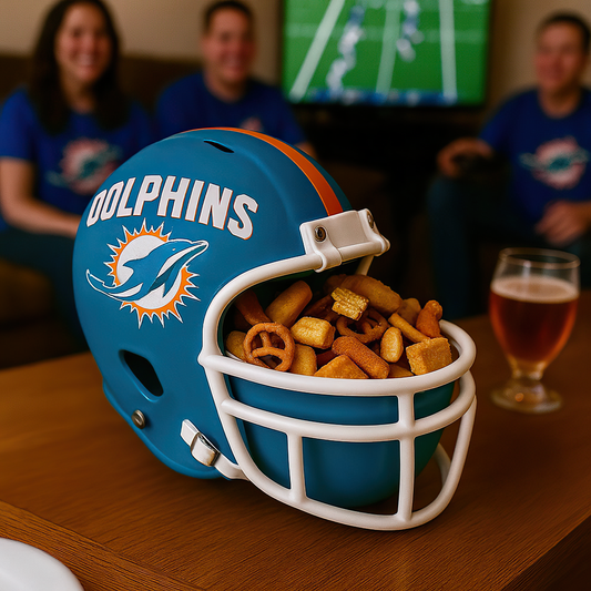 Premium NFL MIA Legacy Football Helmet Snack Bowl V1 NMD TTV