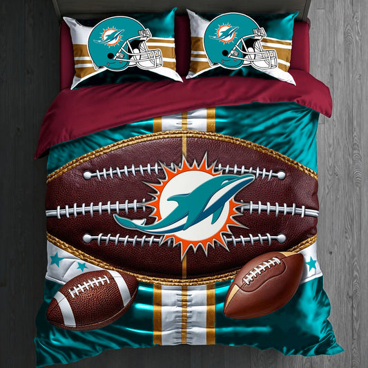 Premium NFL MIA Piece Bedding Set V1 NMD NHM