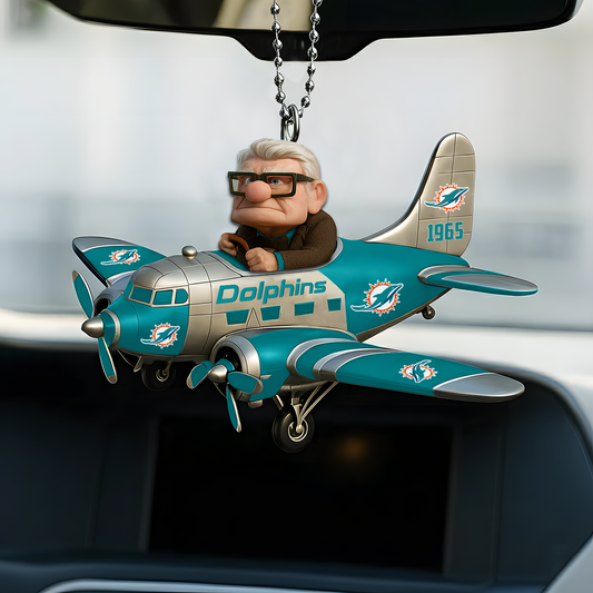 Premium NFL MIA x CARL Car Ornament V1 DATND TANTD