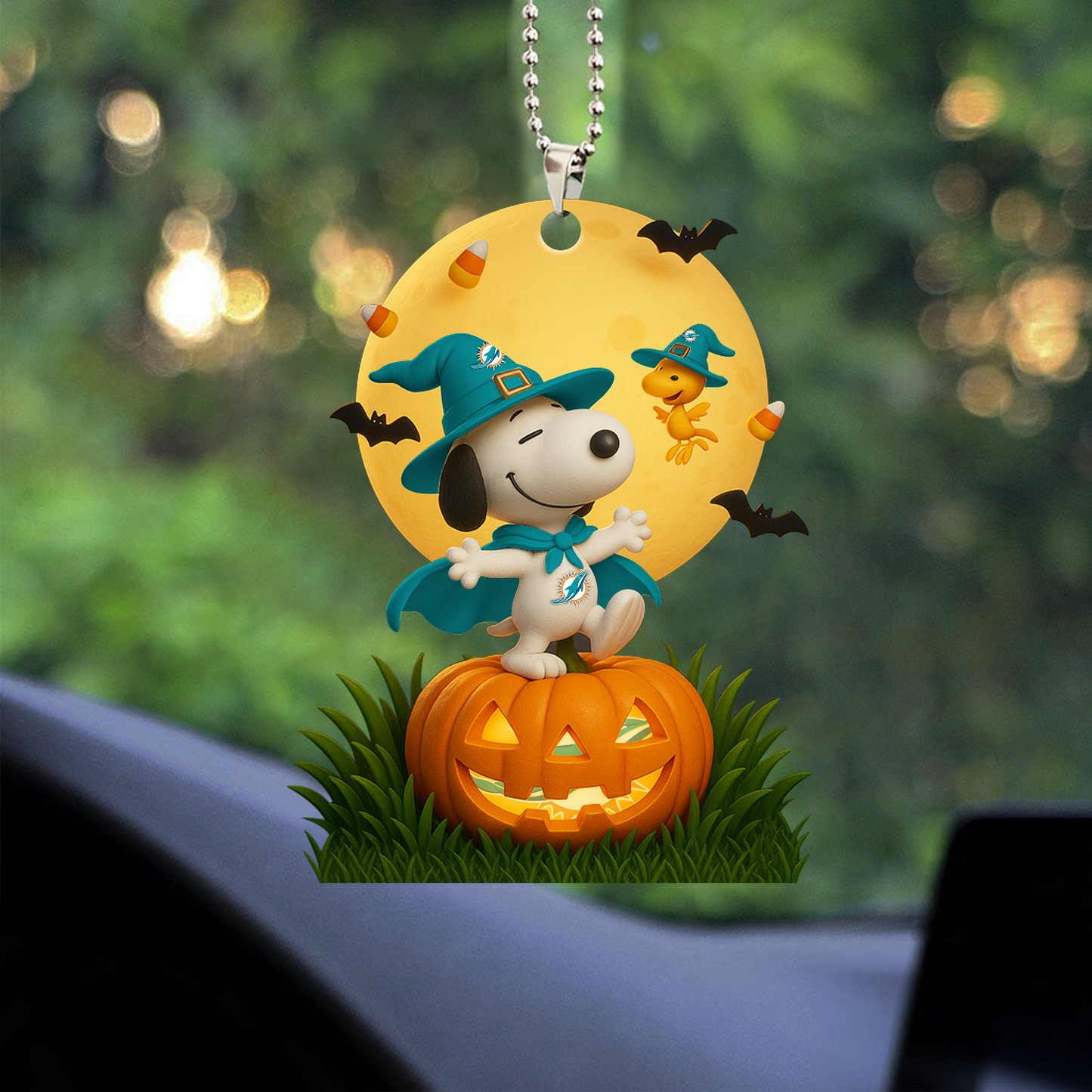 Premium NFL MIA x SNP Car Ornament DATND TANTD