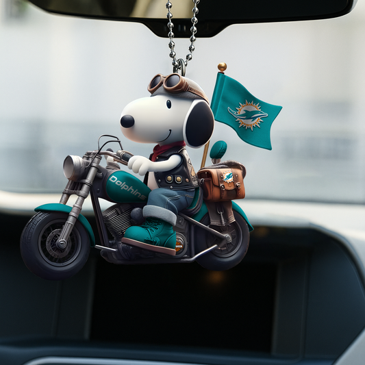 Premium NFL MIA x SNP Car Ornament DATND TANTD