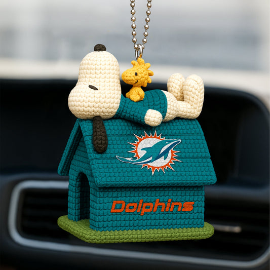 Premium NFL MIA x SNP Knitted Car Ornament V8 NMD NHM