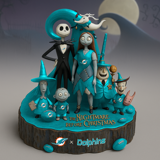 Premium NFL MIA x TNBC Acrylic Plaque V4 NMD TTV