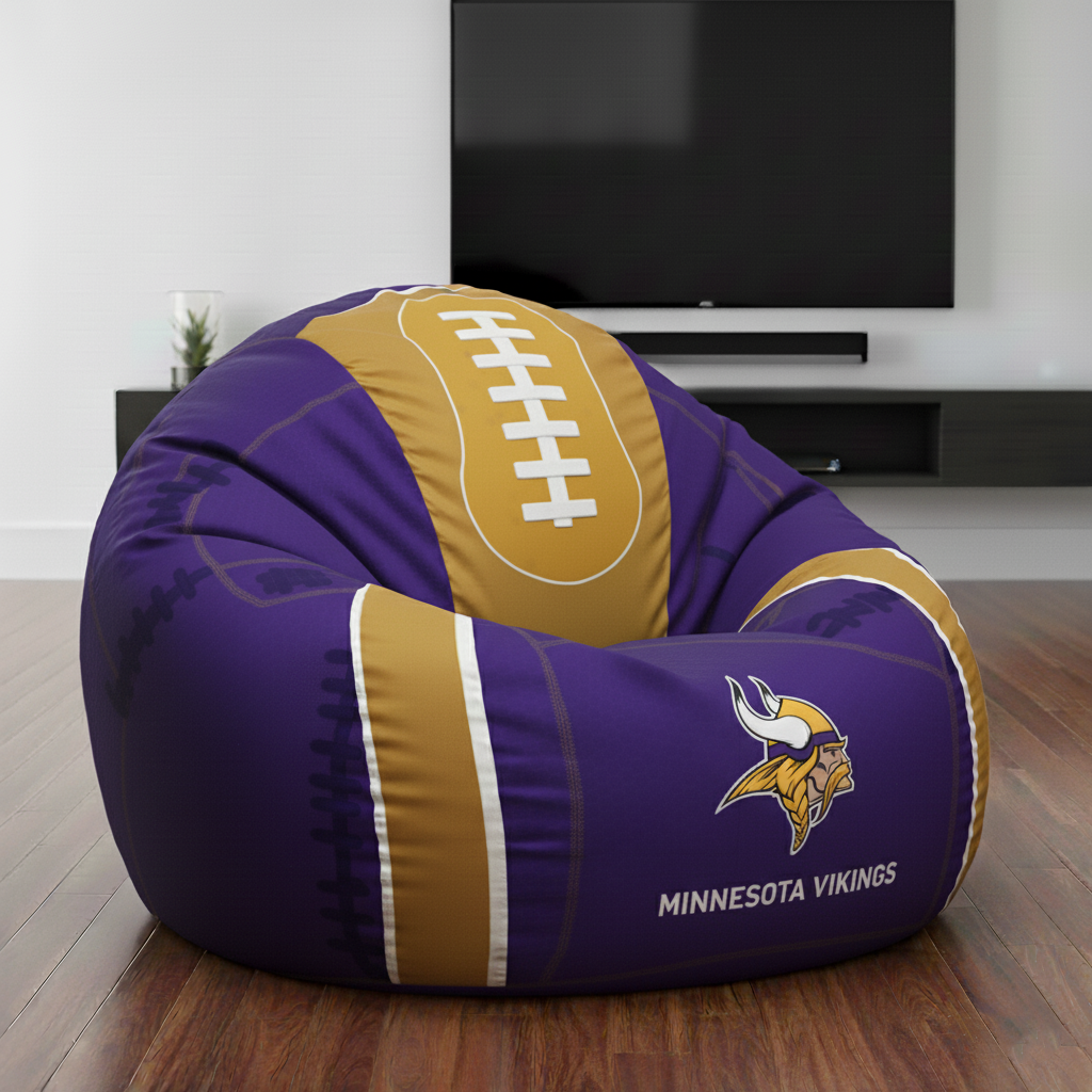 Premium NFL MIN Lounge Bean Chair V1 NMD TTV