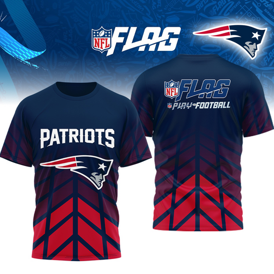 Premium NFL NE Flag Football T-shirt V1 NMD TTV