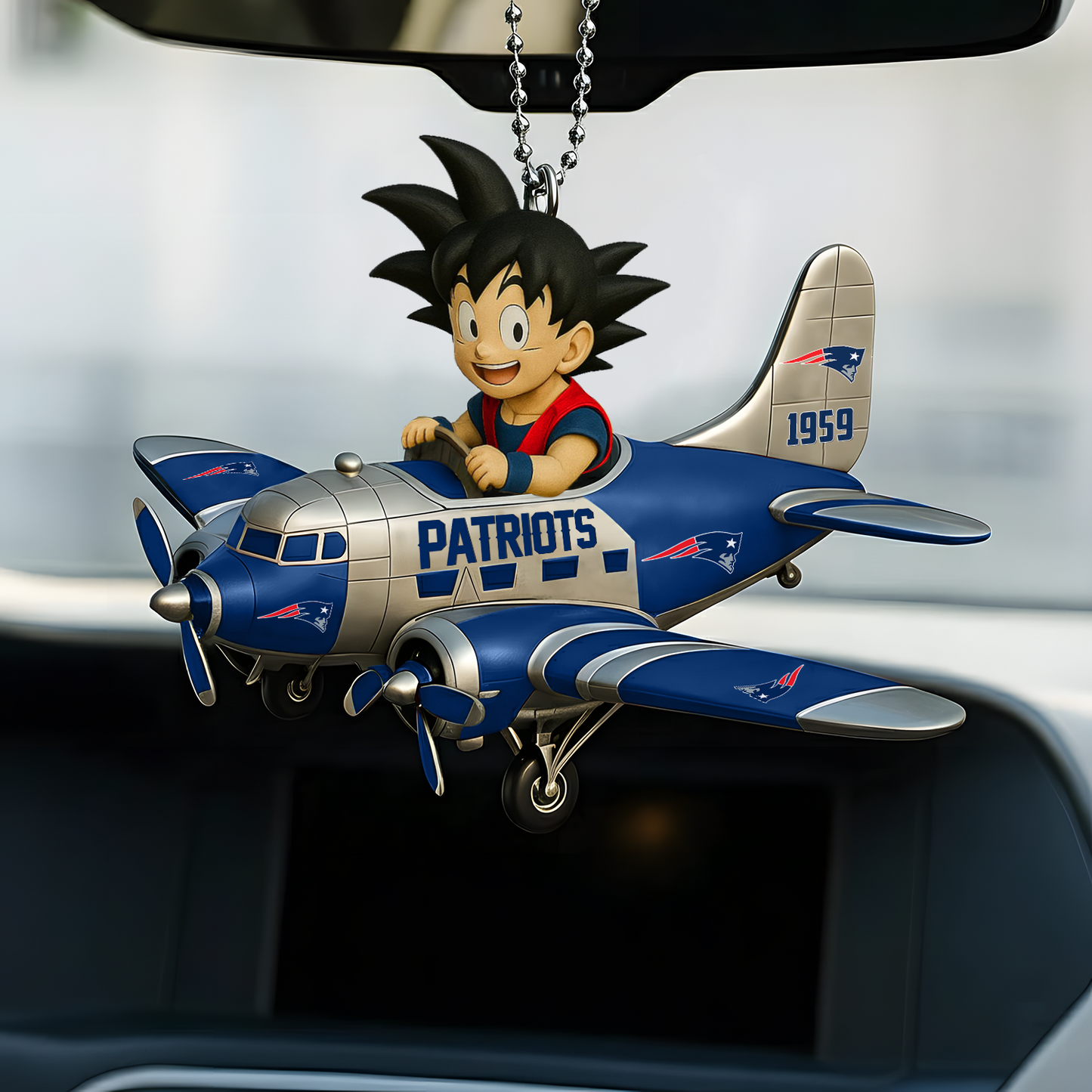 Premium NFL NE x SGK Car Ornament DatND DVT