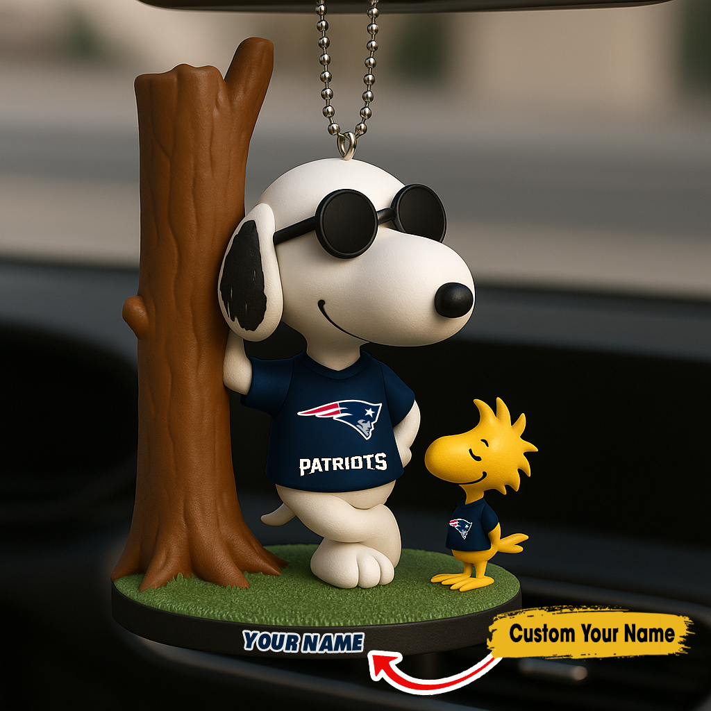 Premium NFL NE x SNP Car Ornament V5 NMD  TTV