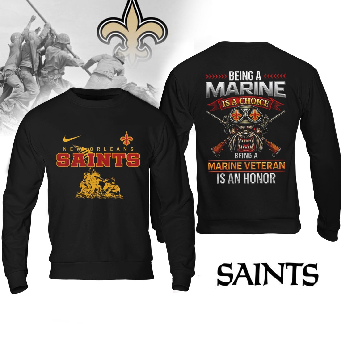Premium NFL NO Marine Veteran Shirt V2 NMD NHM