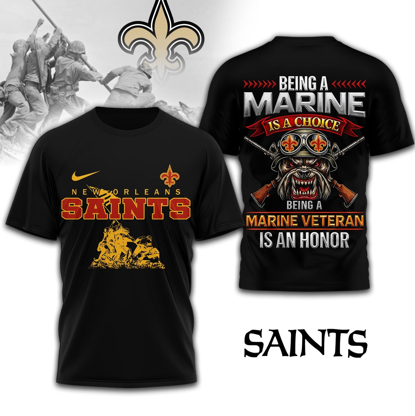Premium NFL NO Marine Veteran Shirt V2 NMD NHM