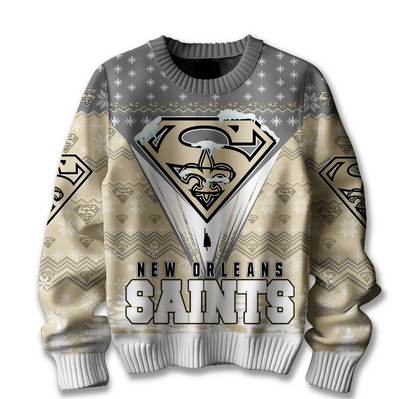 Premium NFL NO Merry Super Christmas Sweater V1 NMD TTV