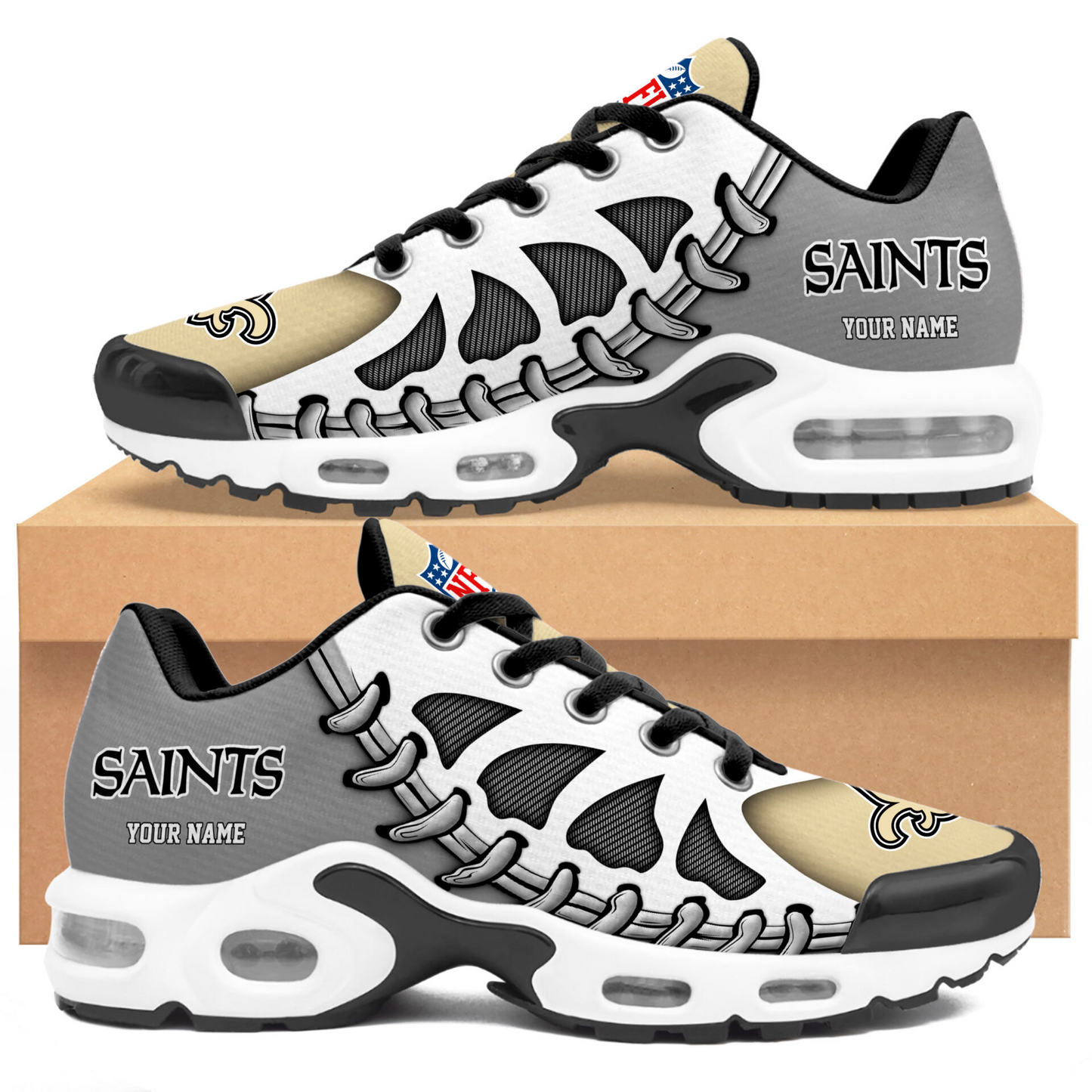 Premium NFL NO Spine Rush Air Max Sneaker V4 NMD  TTV
