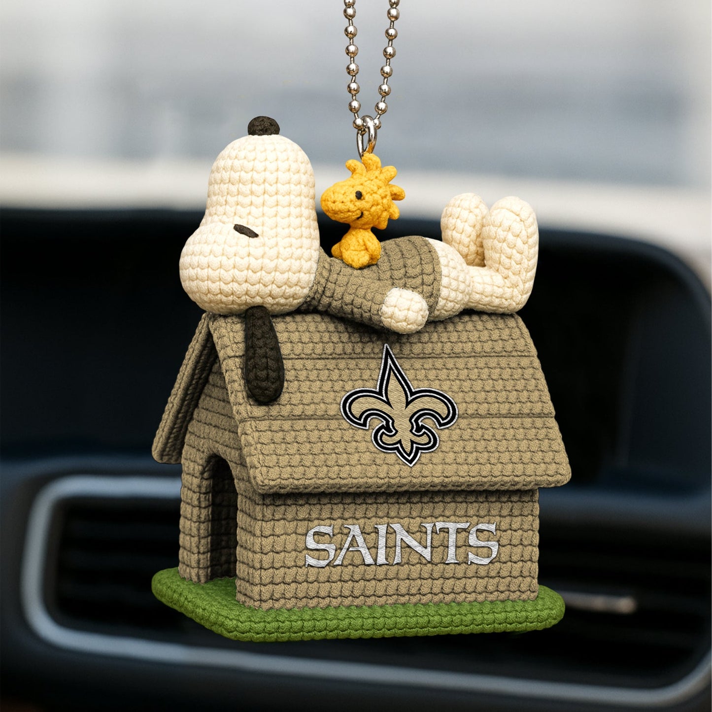 Premium NFL NO x SNP Knitted Car Ornament V8 NMD NHM