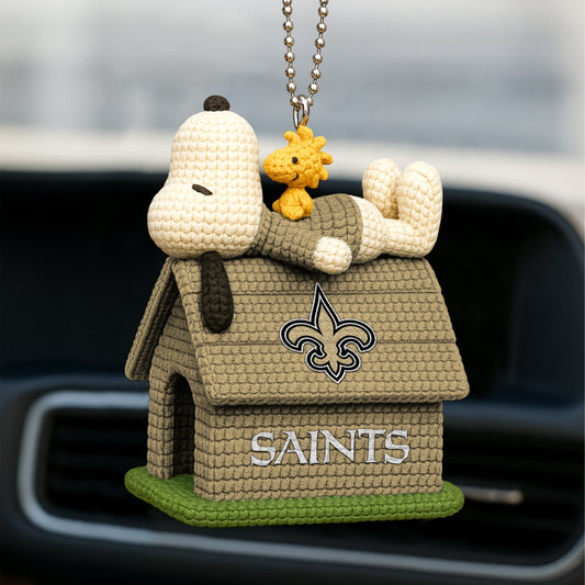 Premium NFL NO x SNP Knitted Car Ornament V8 NMD NHM