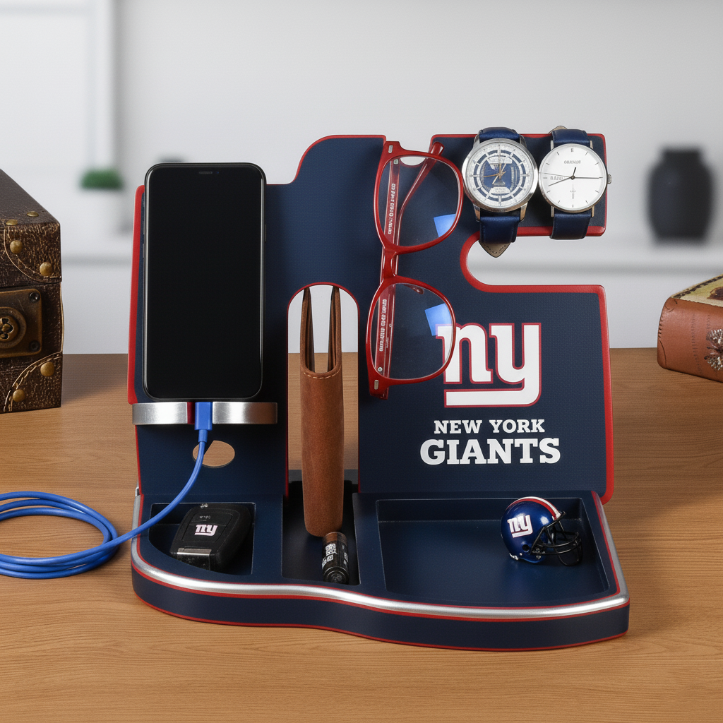 Premium NFL NYG Desktop Storage Stand V1 NMD TTV