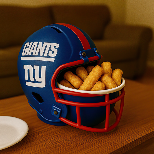 Premium NFL NYG Legacy Football Helmet Snack Bowl V1 NMD TTV