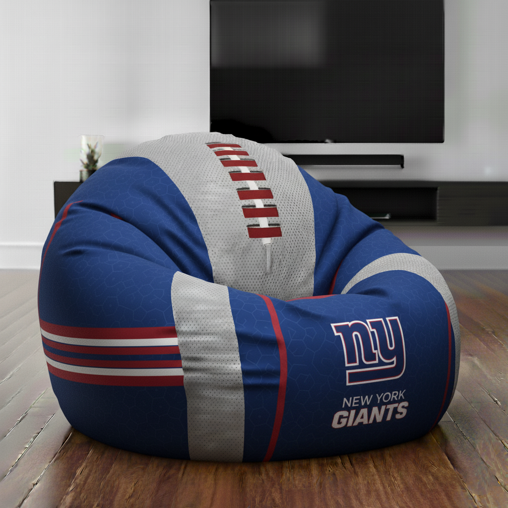 Premium NFL NYG Lounge Bean Chair V1 NMD TTV
