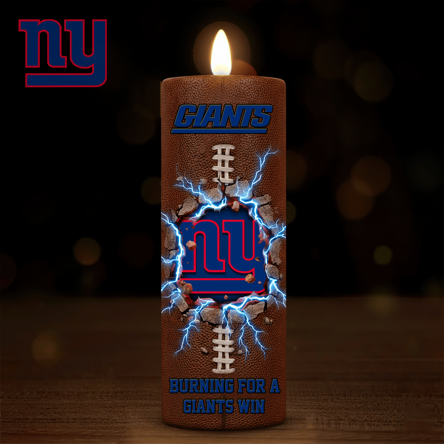 Premium NFL NYG Victory Candle V1 NMD TTV