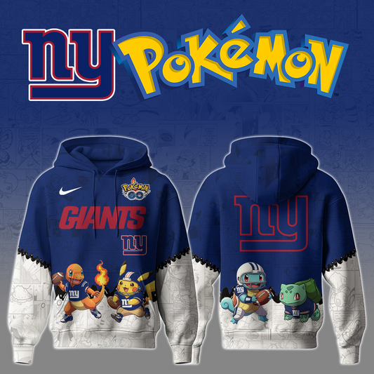 Premium NFL NYG x Pokemon Hoodie V1 NMD TTV