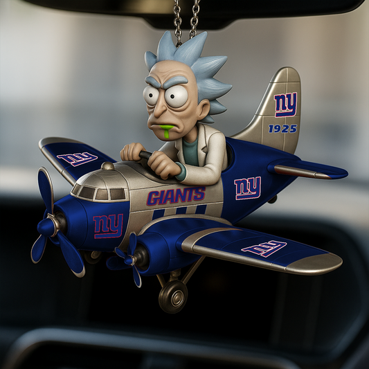 Premium NFL NYG x RIC Car Ornament V1 DATND TANTD