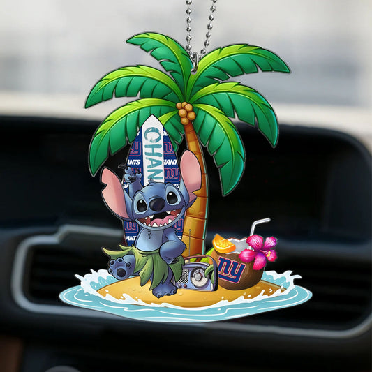 Premium NFL NYG x ST Hawai Car Ornament DatND DVT