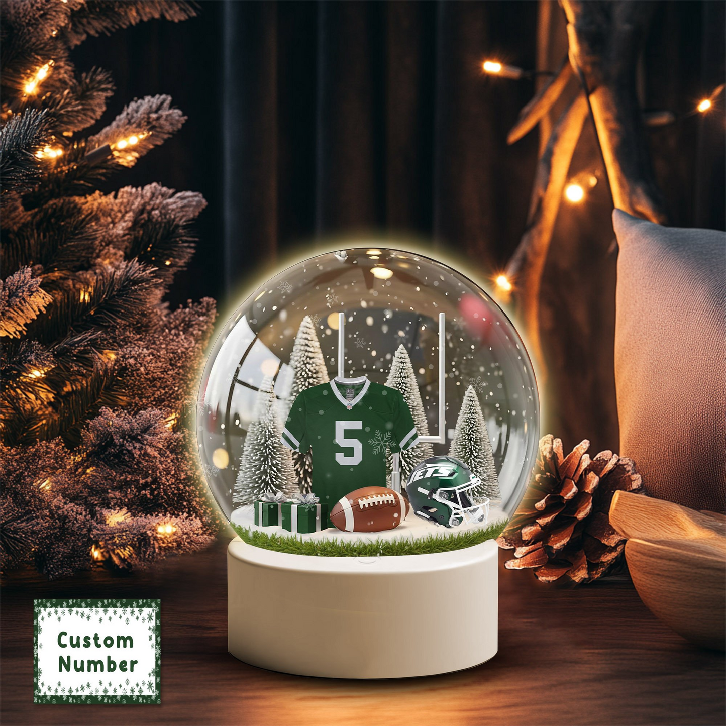 Premium NFL NYJ Acrylic Night Light V1 NMD TTV