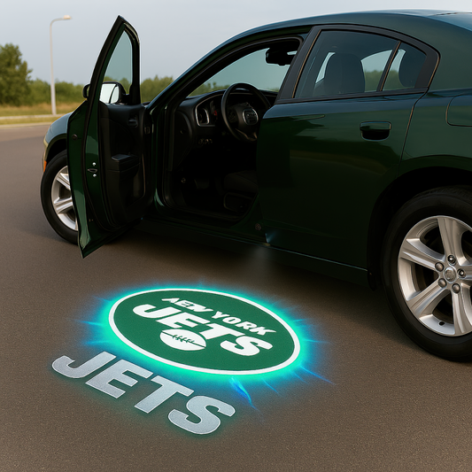 Premium NFL NYJ Car Welcome Lights V1 NMD TTV
