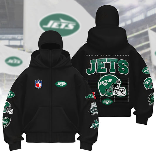 Premium NFL NYJ Hoodie Balaclava V1 NMD NHM