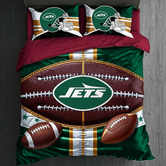 Premium NFL NYJ Piece Bedding Set V1 NMD NHM