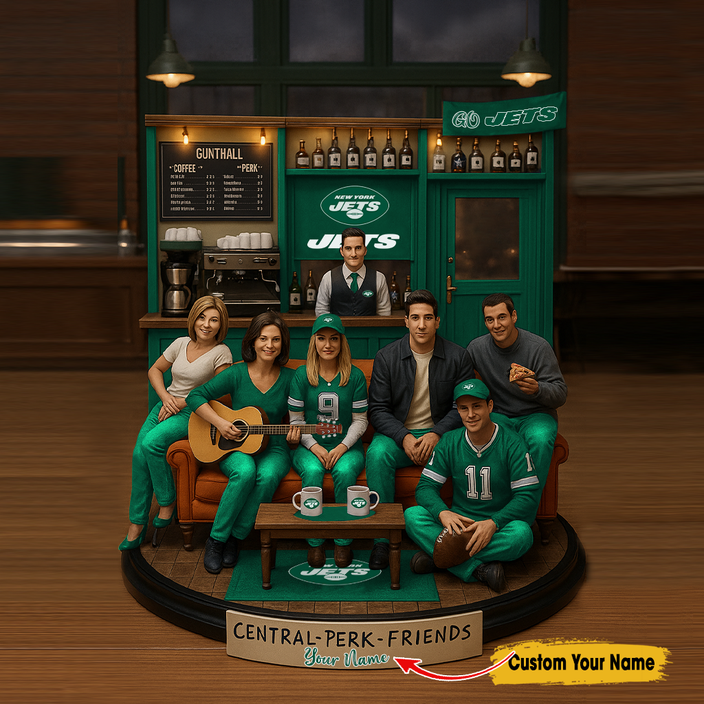 Premium NFL NYJ x FR Acrylic Plaque V3 NMD TTV