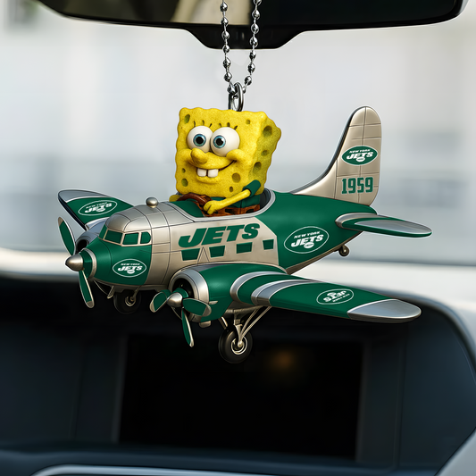 Premium NFL NYJ x SPO Car Ornament V1 DATND TANTD