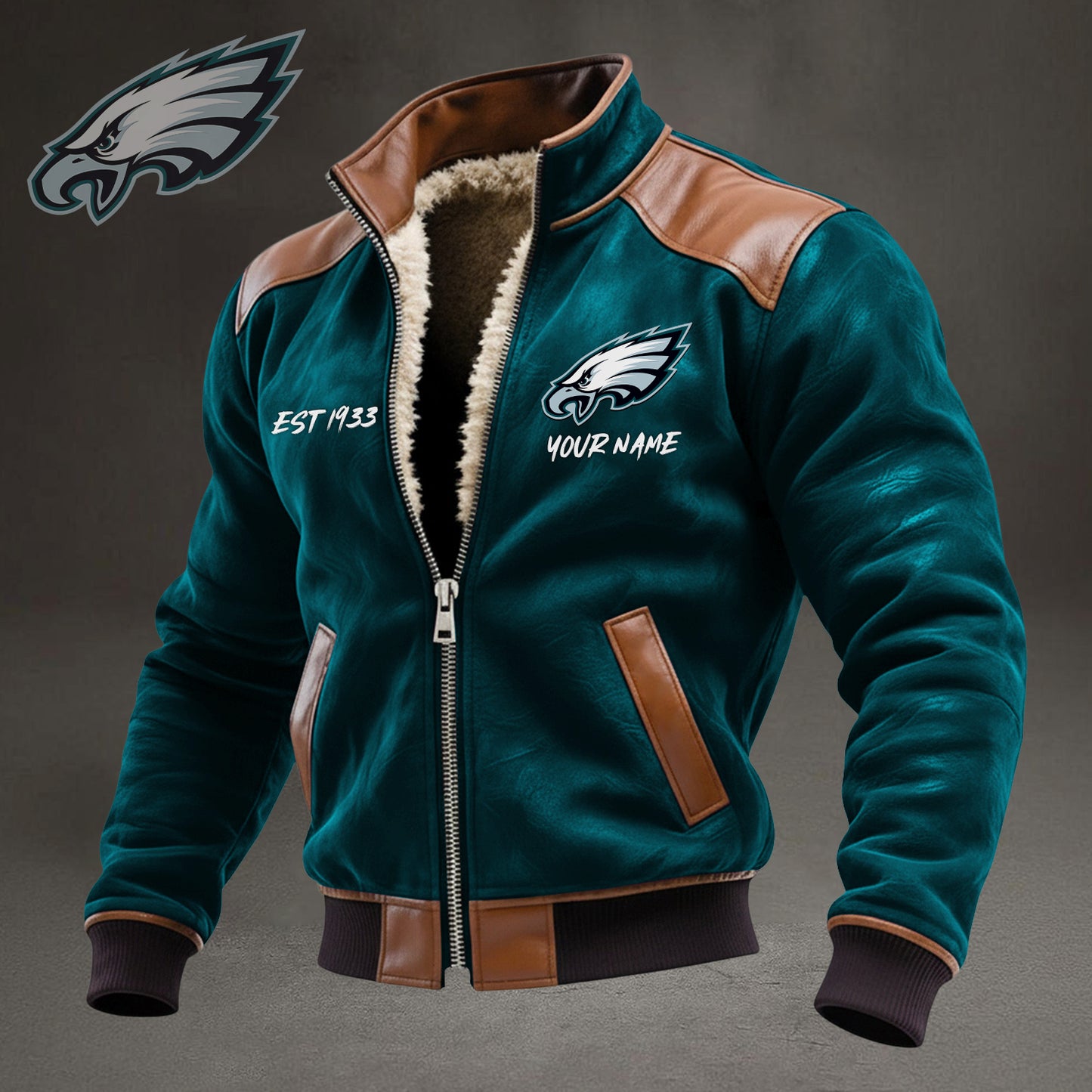 Premium NFL PE Collar Zipper Jacket V1 NMD NHM