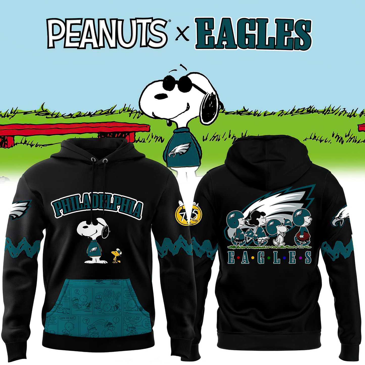 Premium NFL PE x Peanuts Hoodie V1 NMD TTV