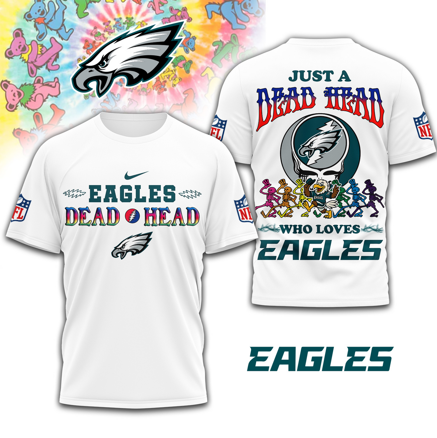 Premium NFL PHI Deadhead T-shirt V17 NMD TTV.png
