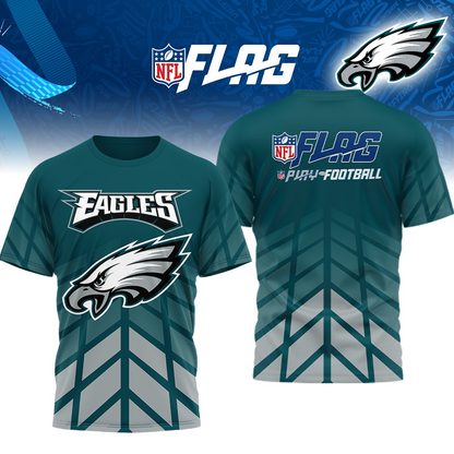 Premium NFL PHI Flag Football T-shirt V1 NMD TTV