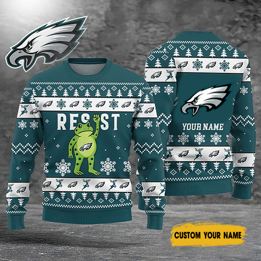 Premium NFL PHI Ugly Sweater V1 NMD TTV