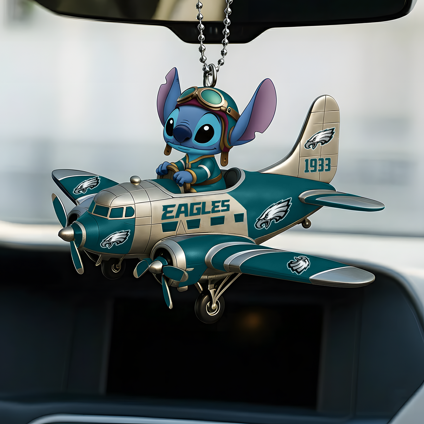 Premium NFL PHI x ST Car Ornament V1 DatND DVT